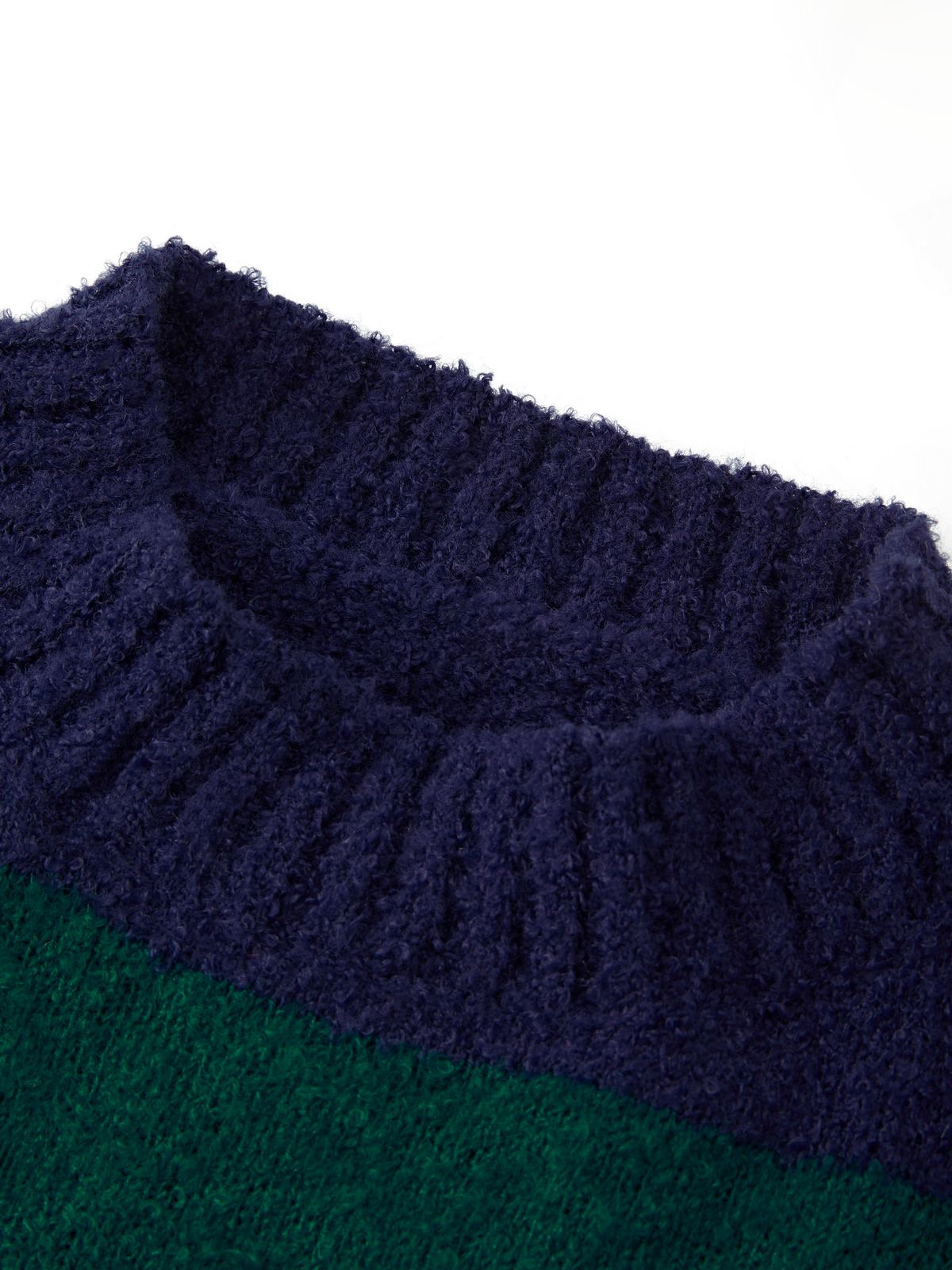 Oversized Stripe Pullover Sweater-6